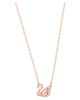 Swarovski Dazzling Swan Kolye, Cok Renkli, Pembe altın rengi kaplama - 5469989